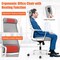 Costway Adjustable Mesh Office Task Chair Heating Lumbar Support Headrest Grey\Black